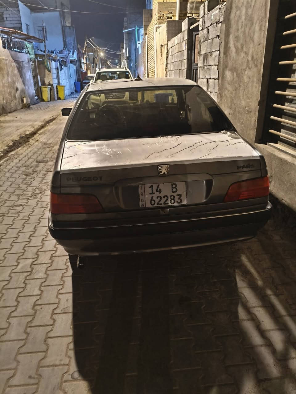 سلام عليكم بيجو بارص بصرة تحويل ثاني يوم السيارة بدون ضربة بدون صبغ على وضعهة البلادي السيارة كلش نضيفة تبريد دواخل جدد ***********
