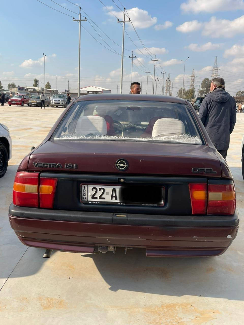 اوپل فكتر لي بيع موديل 90 سياره بدون ضرر بدون معجون حجم محرك 18 رقم اربيل سنويه نافذه صارله 6 اشهر شرط تحويل وغرامات مكان كركوك قضاء داقوق ما متواجد بل فيس اتصال على هذا رقم. *********** سعر 37 بي مجال
