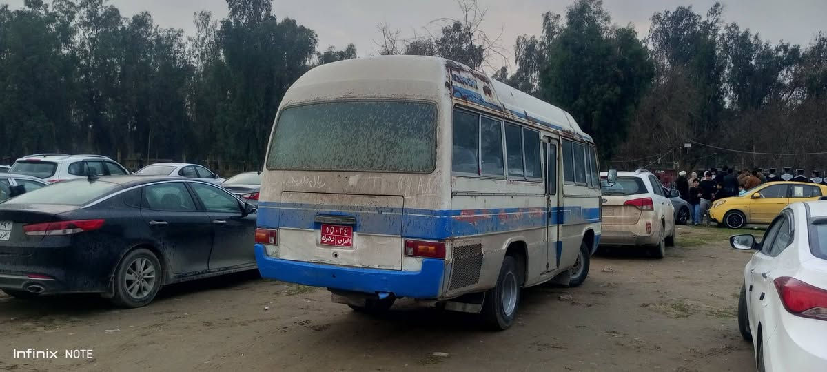 كوستر للبيع محرك كيا بي بخار قليل بدون تنقيص كير شرط رقم دهوك شرط الوكاله والتحويل مكاني موصل الأيمن السعر 5 ملايين وبيها مجال قليل 
استفسار اتصال على رقم ***********
