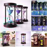 ساعة رملية ⌛️ اطار خشب بتصميم السوق الذكي | Smart Market 📦 كل اللي تحت...