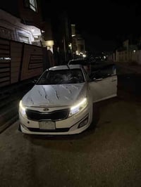 سياره أوبتيما للبيع موديل 14 مكفوله مكينه ألفين خليجي  07860154321