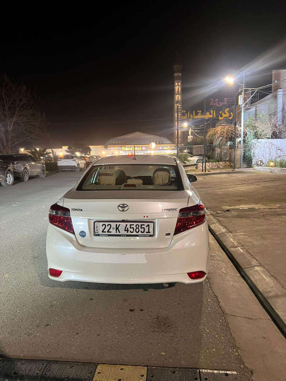 Toyota yaris 2016 
1 parcha sbugha snduq 
*********** أربيل, العراق
