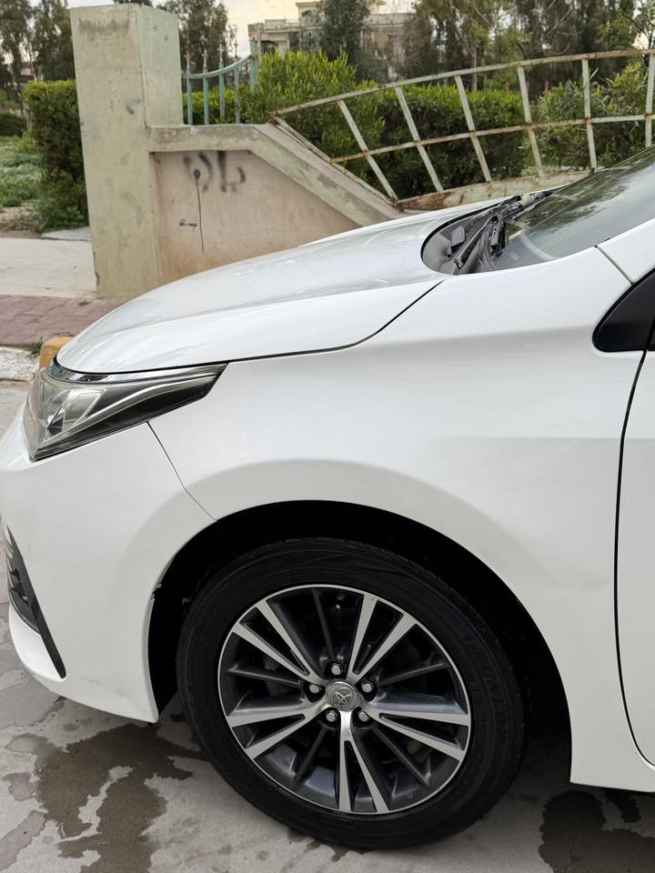 كورلا 2017 خليجي
جاملغ امامي بيها شبر سبغ بدون دواخل بدون ارباك
مكينه حجم 20
رقم و سنويه قديم ولكن بشرط تحويل
ماشي اقل من ١٦٠
سعرها ١٥٥ وبيها مجال 
مكانى كركوك 
***********
