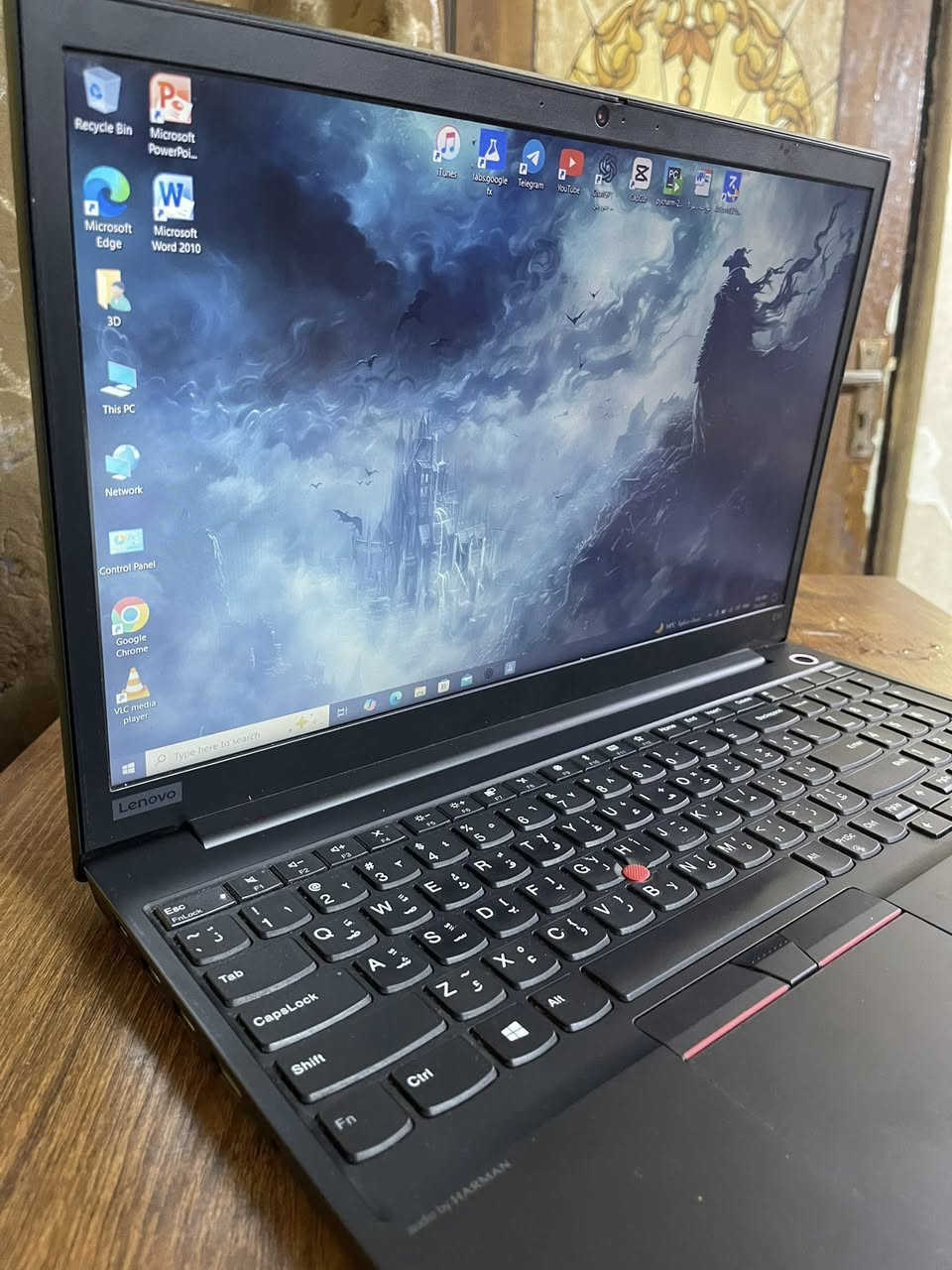 السلام عليكم
لابتوب  (Lenovo) ) Think Pad مثل ماموضح في الصور 
لابتوب نضيف كلش بيها شخوط في الشاشه فقط 
ا i3-10110U
ا رام (8)
اهارد (500) ssd 
ا سعر 275 وبيهة مجال 
ا (***********)
