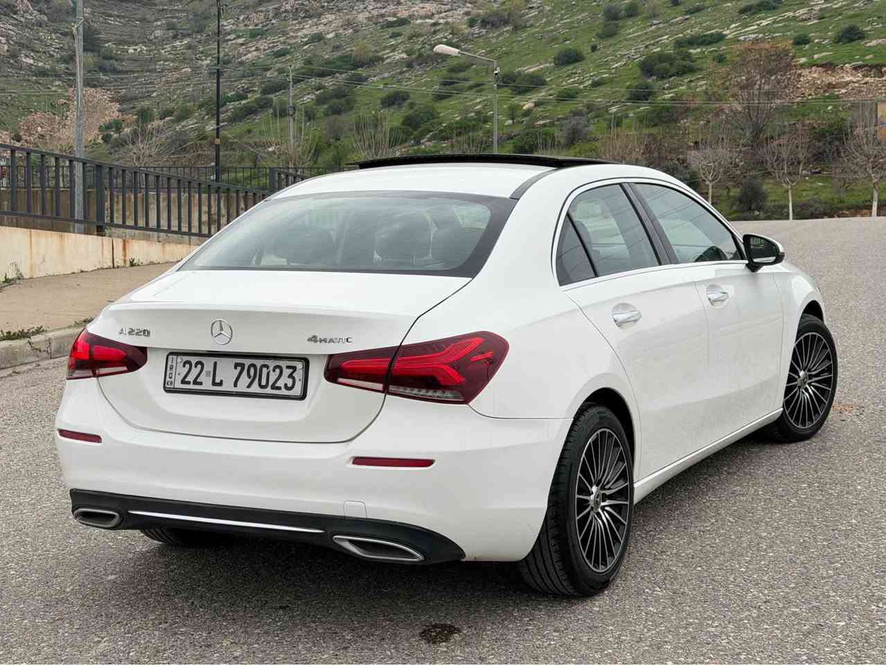 Mercedes-Benz -  A220 - 2021

                      السعر ((   205 $  )) ومجال 

(( *********** ))
(( *********** ))

                 (( ضررها الجاملغ الخلفي فقط )) 
(( جميع الايرباكات سليمة )) (( دواخل سليمة 100% ))
            (( صور الحادث مرفقه مع صور النشر ))

سيارة جاهزة مابيها نقص صفر مسج

المواصفات .. شاشة متصل .. بانوراما .. بصمة تشغيل + ابواب .. كشنات جلد + خزن + كهرباء كشنات امامي مساج .. كشنات تدفئة .. رادار امامي + خلفي + جانبي .. شفتات سترين .. ماوز تحكم لمس .. تبريد قطعتين .. خمس مودات قياده .. نقاط عمياء .. انارة مخفية 64 لون  .. لايتات ليد + زينون .. سماعات برو ماستر .. فول تحكمات ستيرن لمس .. كروز سرعه .. هندبريك بصمة .. مري كلاب وشفط .. وياله AMG كروم اصلي .. 
وباقي مواصفات مارسيدس المعروفة

تحويل ثاني يوم سيارة جاهزة وكاملة
رقم سنويه هزة فحص جديد تحويل نفس اليوم
السياره كلها شرط الفحص بالسونار وين ميعجبك افحص أربيل, العراق
