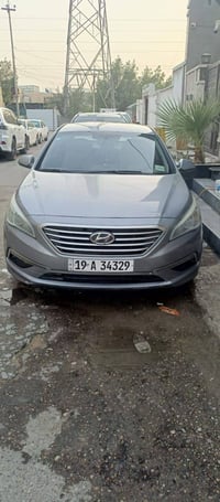هونداي سوناتا للبيع 2015 السونار مرفق  مكينه 2400  رقمه كربلاء  تبريد ...