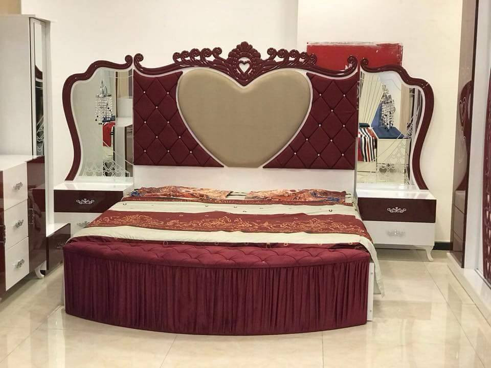 السلام عليكم غرفه نوم نضيفه ماليزي تركي سعر 1500كامله ***********
