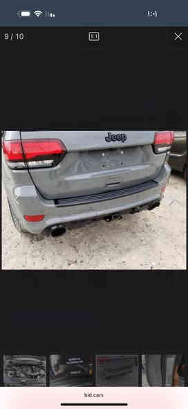 سلام عليكم 
جيب srt موديل 2020
سياره كلين تايتل وارد امريكي سياره كلش نضيفه وحلوه فول فول مواصفات لون سمنتي داخل عسلي تلاث شاشات حساسات اماميه وخلفية ورادار امامي سياره بيها كلير بجاملغ لامامي جهة راكب بسيط على كد شخط بدون فتح وسياره بدون دواخل رقمها بغداد بأسمي ماشيه 88الف ماي مبرمجه يم مصطفى ايكل سياره كلش قويه 🚀🔥 مستعجل على لبيع بدون مراوس سعر 320$
رقم ***********
