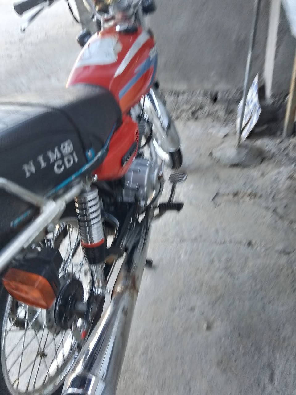 البيع دراجة نضيفةة محركة مكفول مديل 2026 اوراق سكنر المكان كربلاء فندق البارون محركة مكفول خاص موجود الرقم *********** واتسسااب تعال وفحص اذئ بية شي اخذه بلاش السعر 550 وبية مجال
