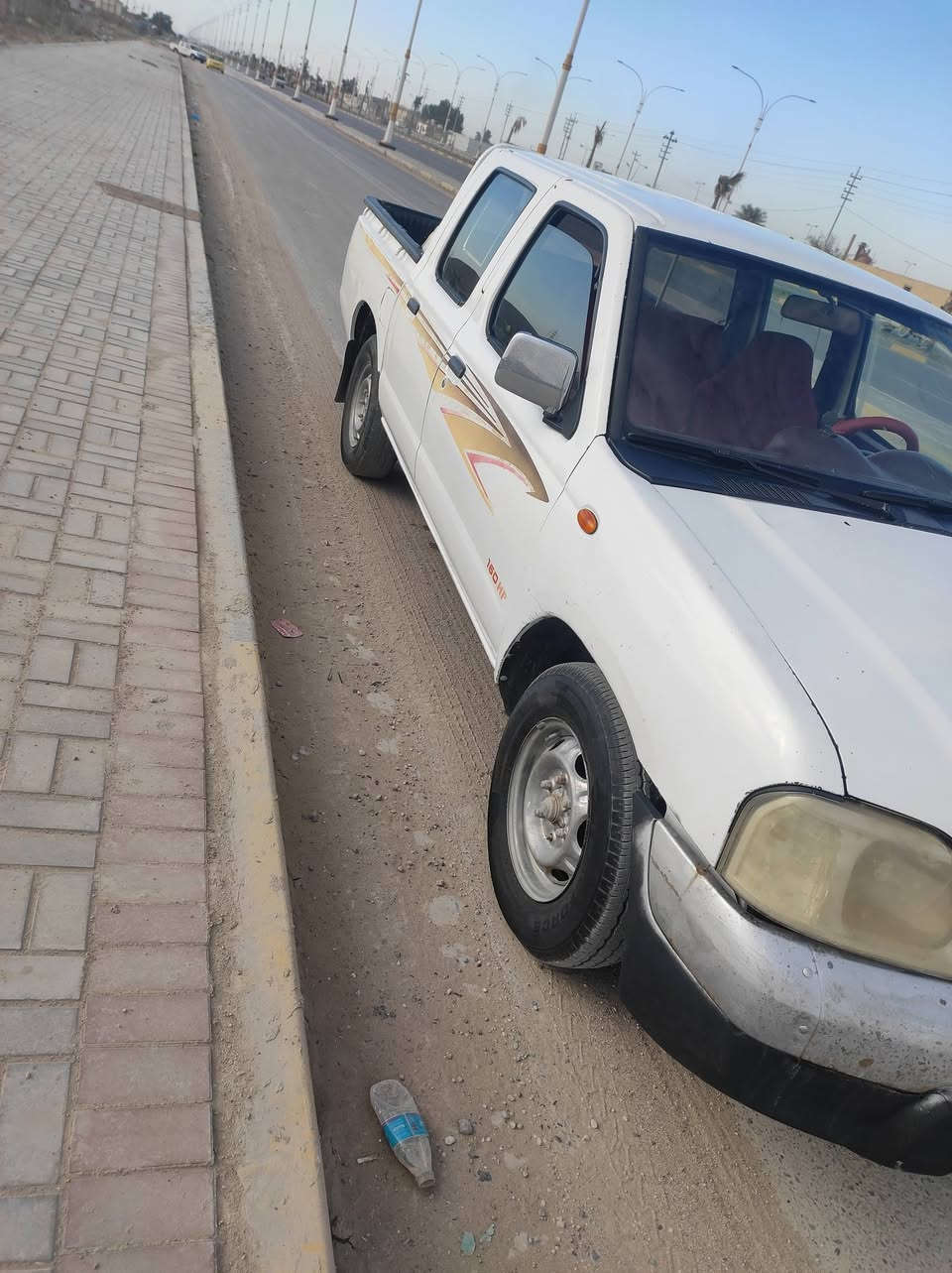 نيسان 2009 سياره جاهزه محركهاا بيه تنقيص قليل رقم دولي بغداد بسمي تبريد ثلج تخم تاير حداديه 90 بليميه مكان السماوه
***********

السعر 70 وبيهاا مجال قليل
