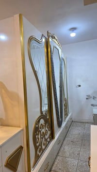 غرفه نوم للبيع مستعمله ونظيفه 8 قطع السعر مناسب واتساب 07727392282