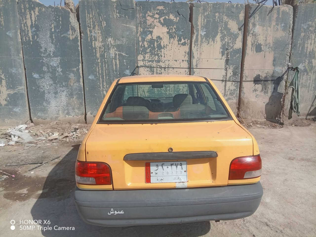 سلام عليكم سايبة مديل ١٥ سيارة جاهزة وخير من اللة رقم بغداد بية صبغ جاملغ امامي والباقي بلادي شواصي حلوة مامعمرة السعر ٣٤ وبية مجال ***********بغداد الرشاد
