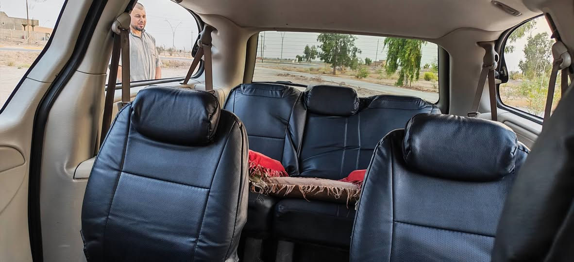 دوج كرايسلر ٧راكب موديل ٢٠٠٧ شاصي طويل كشنات بلع جاهزه من كلشي
بيه صبوغات ابيعلك حزام بأسمي رقم انكليزي
صدر جديد راديتر جديد واتر بم جديد مي احمر
كهربائيات كله شغاله
كير وحرك خير من الله التبريد قطعة وحده ثلج
عارضه اب ٧٢  وبيه مجال
مكاني بغداد 
للاستفسار ***********
