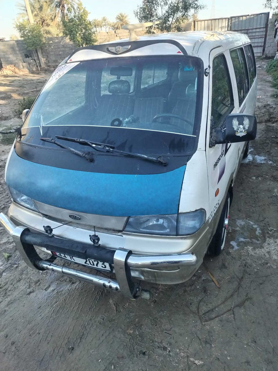 السلام عليكم للبيع بريجو موديل 1997رقم انكليزي بغداد بسمي بلاديه بس الربع الوره باب سلايت مصبوغ مكينه كير اكسل انضاف كهربايات كلها شغاله دوشمه جديده درع امامي خلفي تخم تاير مكاني بغداد ابو غريب السعر 65 وبيها مجال رقم الهاتف *********** / *********** وتساب
