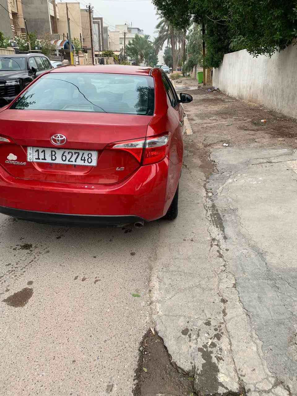 كورلا ١٤ وارد امريكي حادث امريكا باب السايق فقط وشويه من يم الجامع الخلفيه اير باك ستيرن سليم حجر بيئه موجود بيه صبخ حزام اله البجم كلير من امريكا بدون دواخل 
صور الحادث السونار بل المنشور 
السعر 105 بيه مجال بسيط 
مكان السياره بغداد حي الجامعه 

***********
