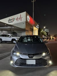 للبيع  كورلا 2023 خليجي نص فول بانزين فقط. بيها طخه خفيفه بلجاملغ الام...