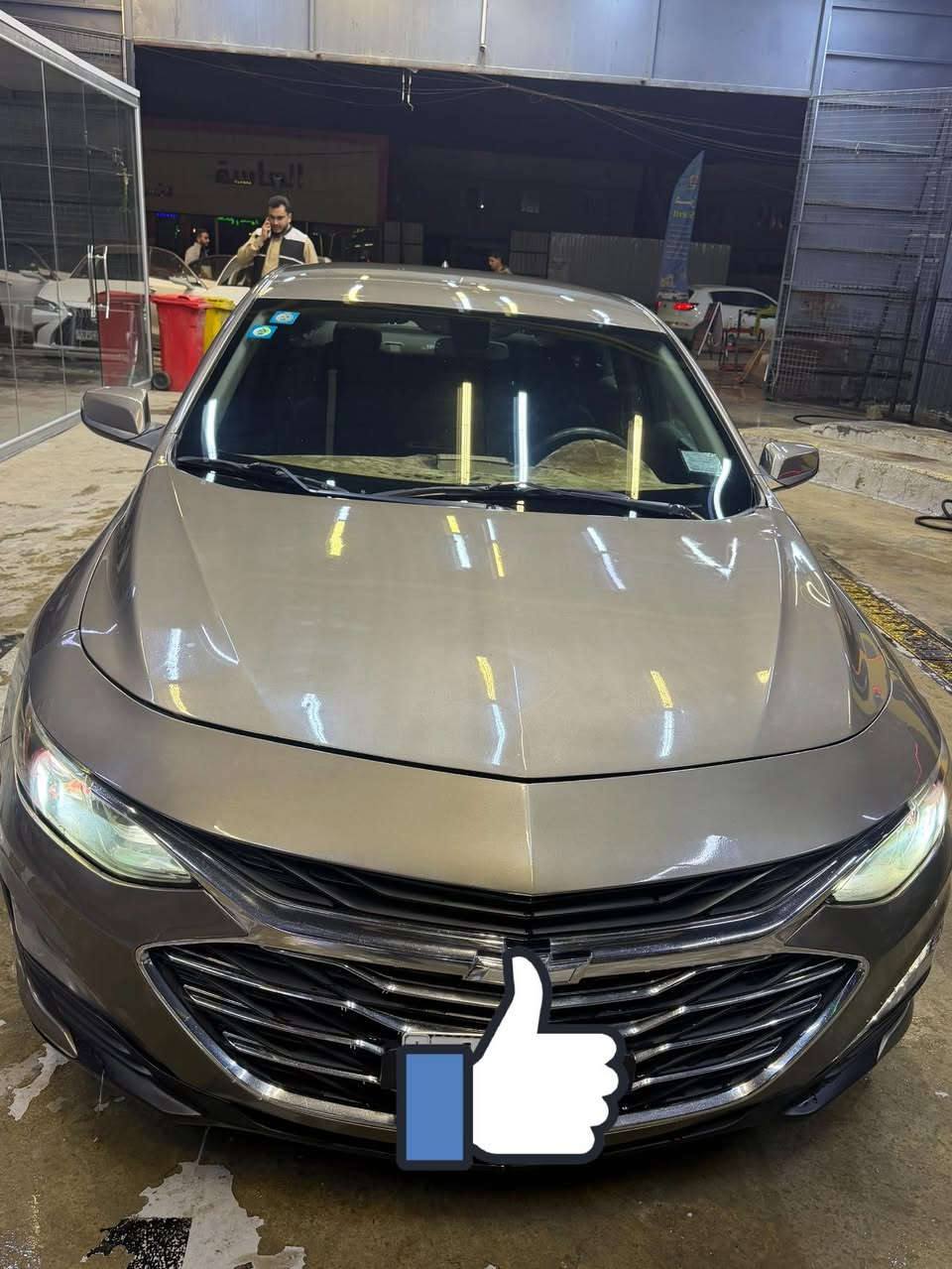 ماليبو موديل 2020
السياره مواصفات LT
بصمه بيبان
تشغيل عن بعد
تبريد قطعتين
فول عده الفتحه 

حادث السياره دعاميه إماميه وغشم البنيد 
السياره جديده 
بدون شاصي ولا لغد كير مكينه كفاله 

ماشيه 54 الف 
السياره باسمي تحويل ثاني يوم 
رقم بغداد 
عنوان السياره بغداد 

الاستفسار 
 واتساب أو اتصال ***********
