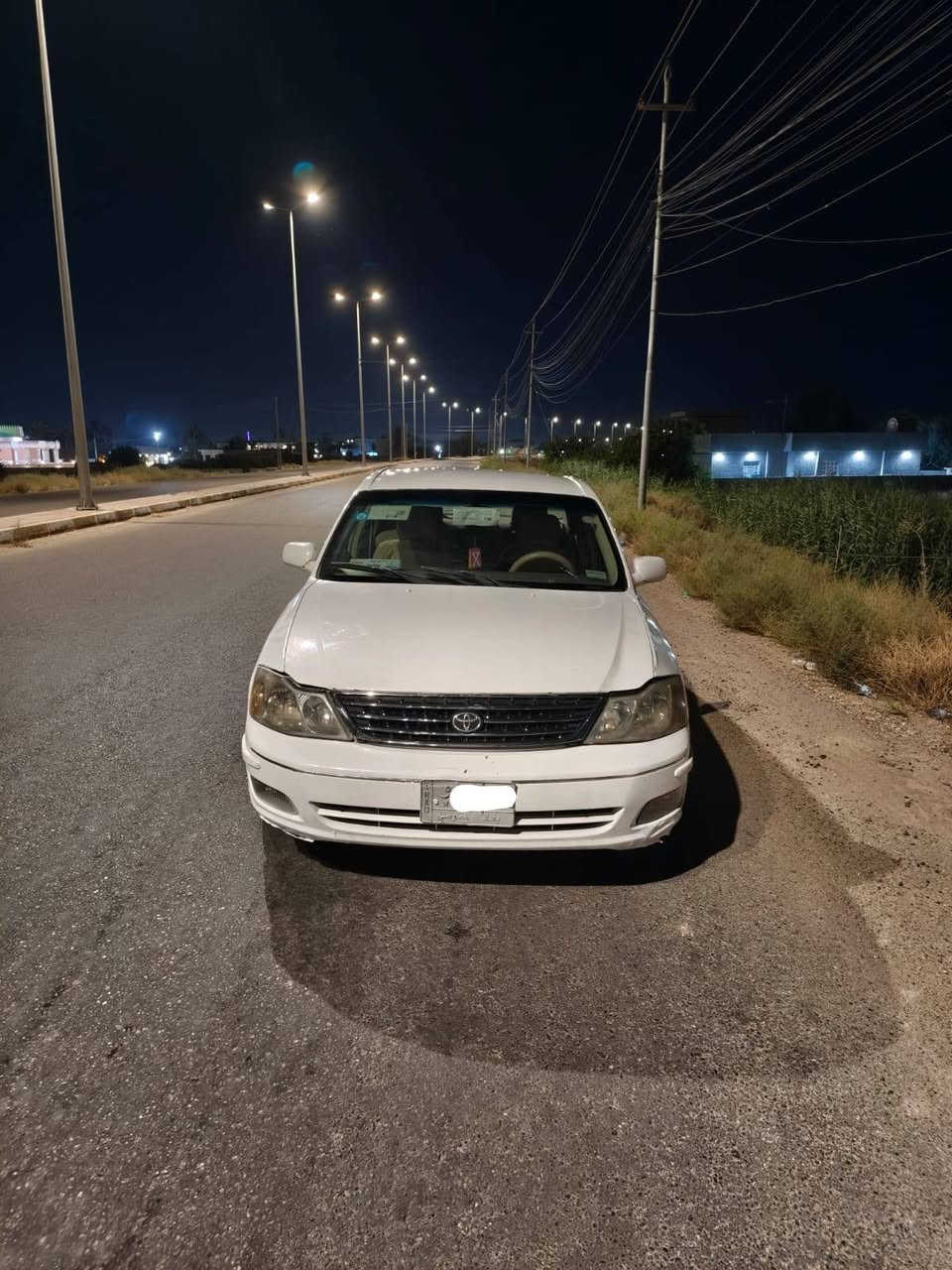 سلام عليكم 
تويوتا افلون 2002 وارد خليجي رقم بغداد
تحويل مباشر ويل كب جام كهرباء تخم تاير جديد صدر جديد داخل بيجي محرك V6 جديد كير  اوتو جديد تبريد ثلج 
مصبوغه عام للجماليه 
ضرر جاملق الأمامي مكفوله من شواصي
ومكفوله من الكص والكلبه 
سعر 63 وبيه مجال 
مكاني الرمادي 
اتصال ***********
***********
