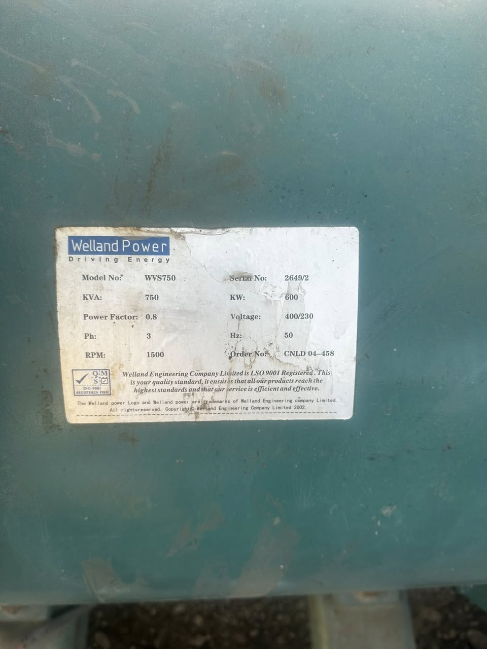 السلام عليكم
للبيع مولد نوع دايو ١٢بستم دبل سوبر دبل راديتر
توليد ستامفورد ٧٥٠كيفي  بلادي لا مصلح ولا ملفوف
المولد برغي ما مفتوح بي شرط الحمل لا تنقيص ولا تبخير 
منضومة حماية فول اوتوماتيك (برودكشن)إطفاء وتشغيل ذاتي 
المولد جاهز للعمل بحالة جيدة جداً لا مجدد ولا مصبوغ
العنوان//بابل
للأستفسار//***********
متوفر توصيل 🚛 الى جميع المحافظات
