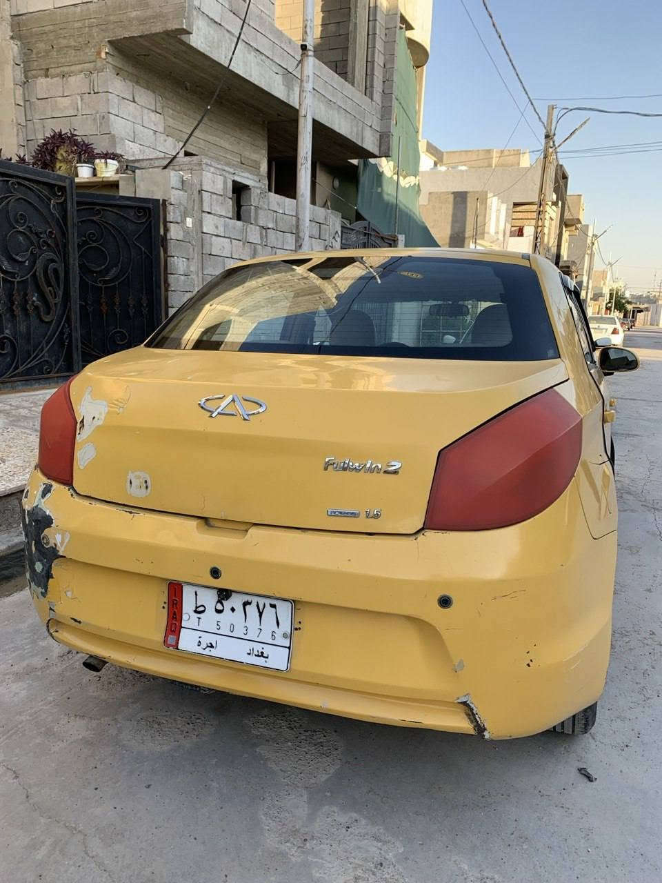 سلام عليكم اخوان شيري افلاوين رقم بغداد مشروع وطني الشرعي بالموصل للبيع وترهم مراوسه هم  السياره كدام العين كير محرك شرك  شاشه طخمها جديد غرامه صفر الهيئه صفر  السعر 26 وبيها مجال سنويه 2027 تنتهي كابون بانزين بيها ***********
