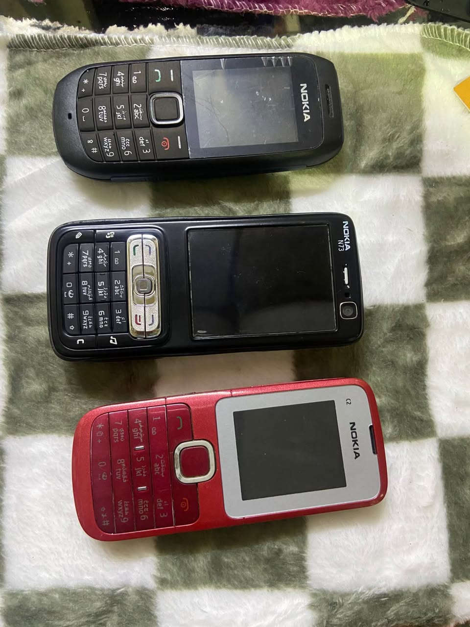 السلام عليكم متوفر 3 اجهزه نوكيا اصلي
N73

C2 دبل شريحه

طابوكه 1616

يوجد توصيل كافه المحافضات


**إذا كنت صاحب هذا الإعلان وتريد حذفه لأي سبب، رجاءا أرسل رسالة إلى الدعم الفني**