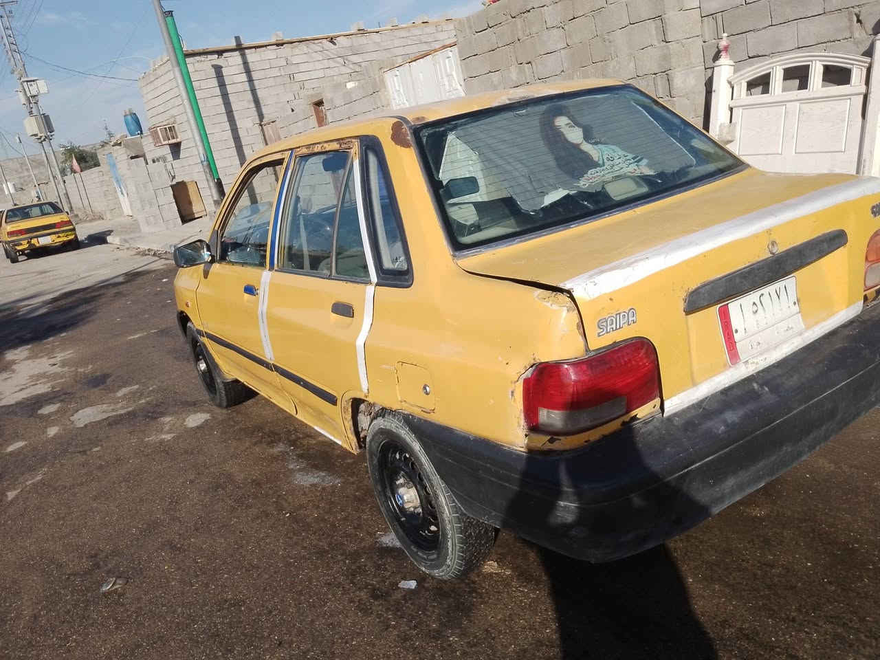 السلام عليكم ..سايبه موديل 9رقم بصره أ سنويه منتهيه//راعيهه ماندله//كيرومحرك جاهزات بيهه نسمه قليله // حداده نضيفه /كهربائيات كلهه شغاله// السعر 11 /وبيهه مجال //ترهم مراوس بسمند او بيجو /بصره الزبير /***********
