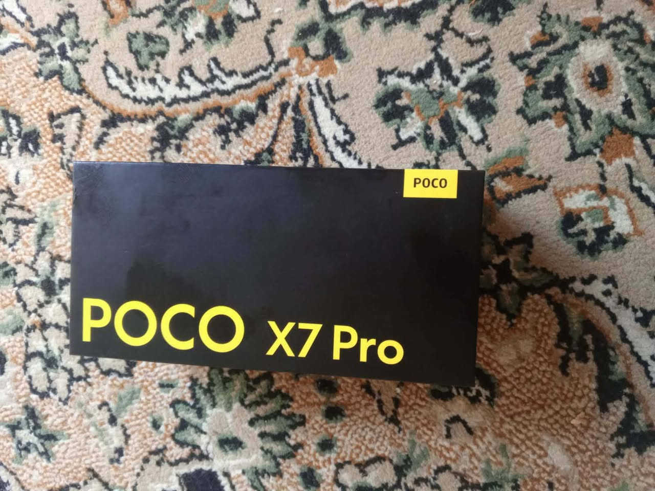 #للبيع #بوكو x7 برو ذاكره ٥١٢ الجهاز جديد ما مستخدم الشراي يتصل ع هذا الرقم وبي خير ويتدلل
***********
