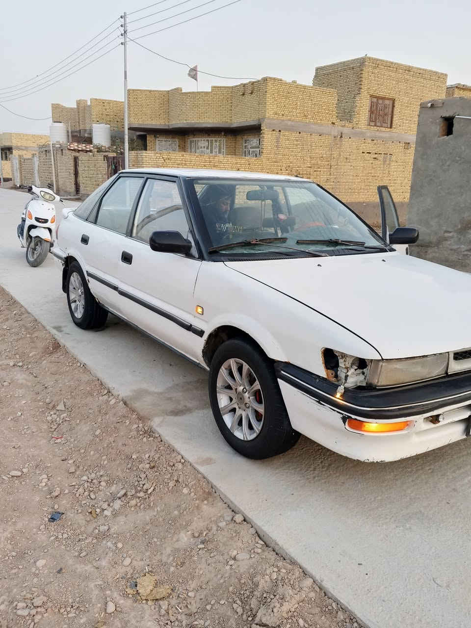 كورله موديل 92رقم الماني ديالئ حائزثالث شرط اصوليات وكاله عامه حداديه تخم تاير كير او مكينه مكفولات  اتصال على صاحب الرقم ***********واتساب مكلف بلنشر
