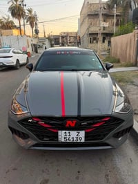 سوناتا 2023 N line المحرك: 2500 توربو الحادث : تبديل جنطة بدون صبغ مع ...