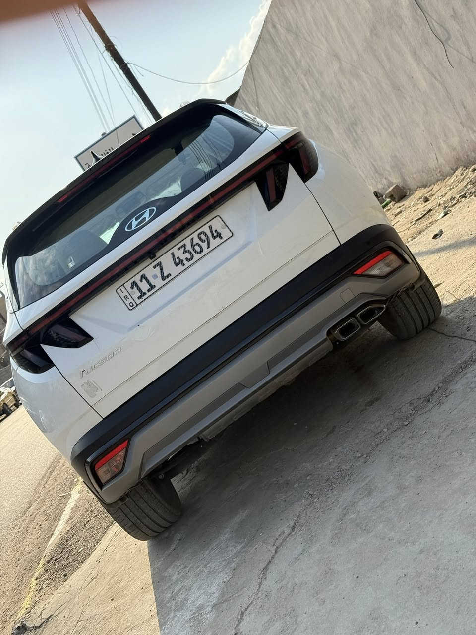 هيونداي توسان  2025 خليجي تو كلر  مصبوغه حزام
السيارة  ماشية  ١٢ الف
رقم بغداد باسمي 
سيارة فول عدا الفتحة 
المواصفات:
تحكم استيرن كامل
كراسي كهرباء
تشغيل عن بعد
اربع وضعيات للقيادة 
ECO-normal-sport-smart 
شاشة كبيرة تدعم الكار بلي
جنطة كهرباء
حساسي امامي و حساس خلفي 
لايت زينون LED
مرايات كهربائية قابلة للطي 
شحن لاسلكي و منافذ شحن
سعرها ١٨٥$
للاستفسار ***********
