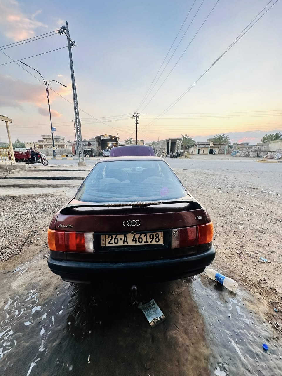 بعد السلام  اودي 92 جاهذه من كلشي نقص بس التبريد كلشي شغال محرك وكير كصه وصدر مصار شهر من بدلتو  ملاحضه مصبوغه عام  السياره باسمي  سنويه لل 2029  اقل من 30 لحد يخابرني  وقصاط ما ابيع فقط نقد 🫡 
***********
