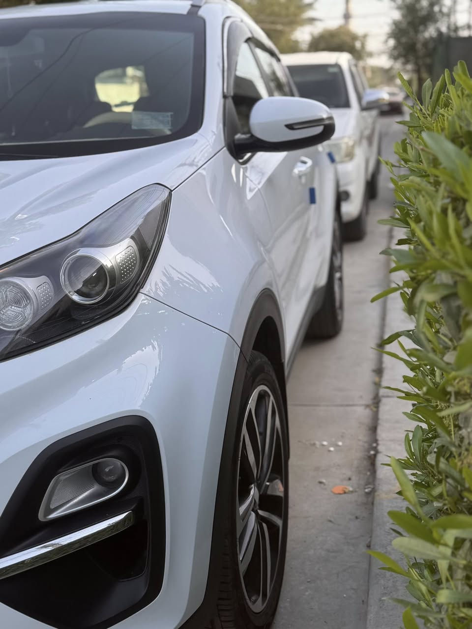 سلام وعليكم بسبب الوعود الكاذبة تم تنزيل السعر سبورتج موديل 21 مواصفات عادية اريل انفكيشن شاشه كامره حساس خلفي بيها سعرها 190عنوان بغداد حي العامل ***********
