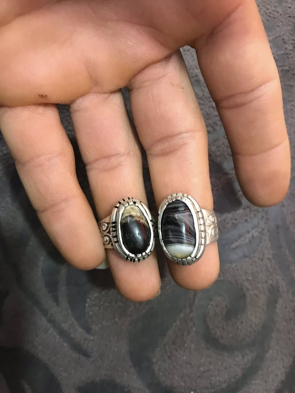 جزع نثيه وفحل خوات فضه 925 ناصريه رفاعي 75 قفل ***********
