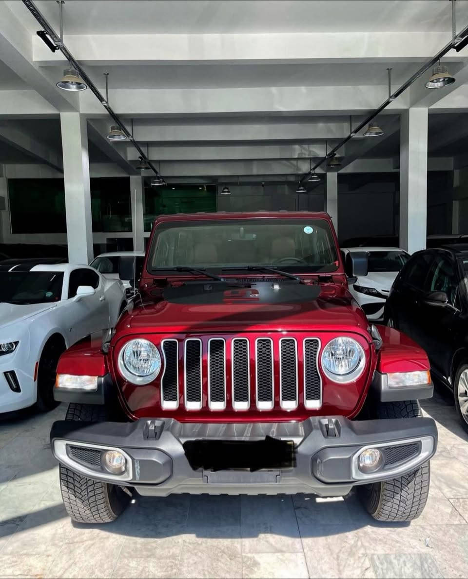 واتساب صاحب سياره/ ***********
جيب رانجلر سحارى فووول مواصفات ماروني
سيارة نظيف جدا ما بيها حادث ما بيها صبخ ولا خدش  ولا تعديل سياره على وضع شركه  ‎سياره كلين كفاله عامه دعامي لدعامي داخل قيسي بيجي ‎كوشن جلد ‎تشغيل عن بعد ‎لايت ليد🔦‎بلاجكتور ‎شاشه كبير‎تبريد قطعتين ‎دفع روباعي 4*4‎تحديد سرعه محرك 4توين توربو🚀 ‎ماشيه 35 مايل ‎سياره مابي ٢٥٠مصرف مال بيت ‎سياره احلا من صوره  وبيها. مجال للمشتري
