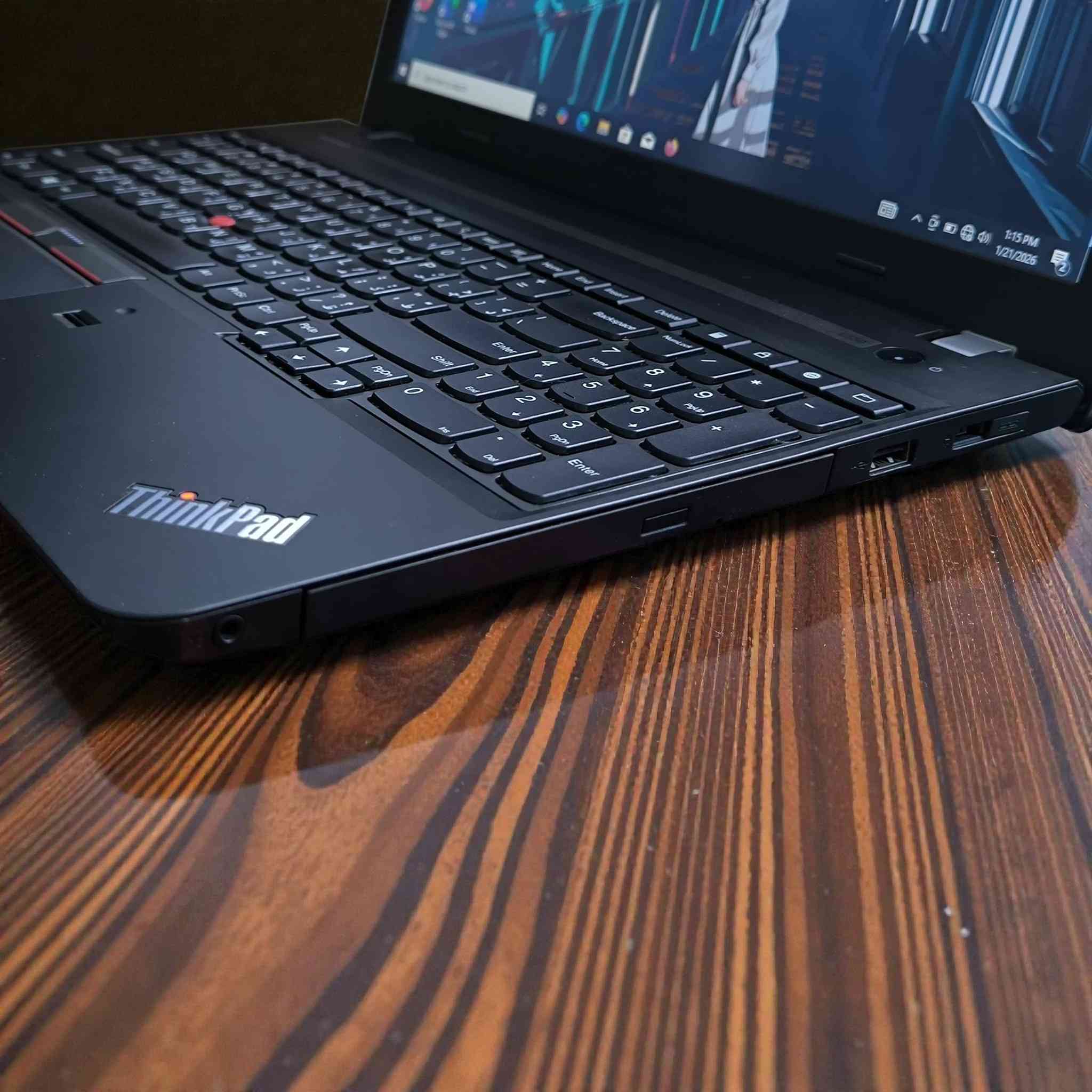 ⭐حياكم الله زبائننا الكرام توفر حديثاً لابتوب. 
Lenovo ThinkPad E550
⚙️ المعالج: كوراي 3 – الجيل الرابع
🧠 الرام: 4 كيكا – ددر3
💾 الهارد: 120 كيكا – SSD السريع
🖥 حجم شاشة عملاق: 15.6 انج
🎮 كرت شاشة داخلي: انتل كرافيس بحجم (4GB)
المن تفيد؟
✔️ طلاب
✔️ موظفين
✔️ شغل مكتبي وبرامج أوفيس
✔️ تصفح، إنترنت، ودراسة
حاسبة عملية واعتمادية للاستخدام اليومي
🎁 الملحقات: ✔️ شاحن Lenovo أصلي
✔️ حقيبة لابتوب
✔️ ماوس + ماوس باد
💰 السعر: 140 ألف
🚚 توصيل مجاني
📍 العنوان: بغداد – الأمين الثانية – نواب الضباط
للتواصل عبر ماسنجر الصفحة أو واتساب:
📞 ***********
