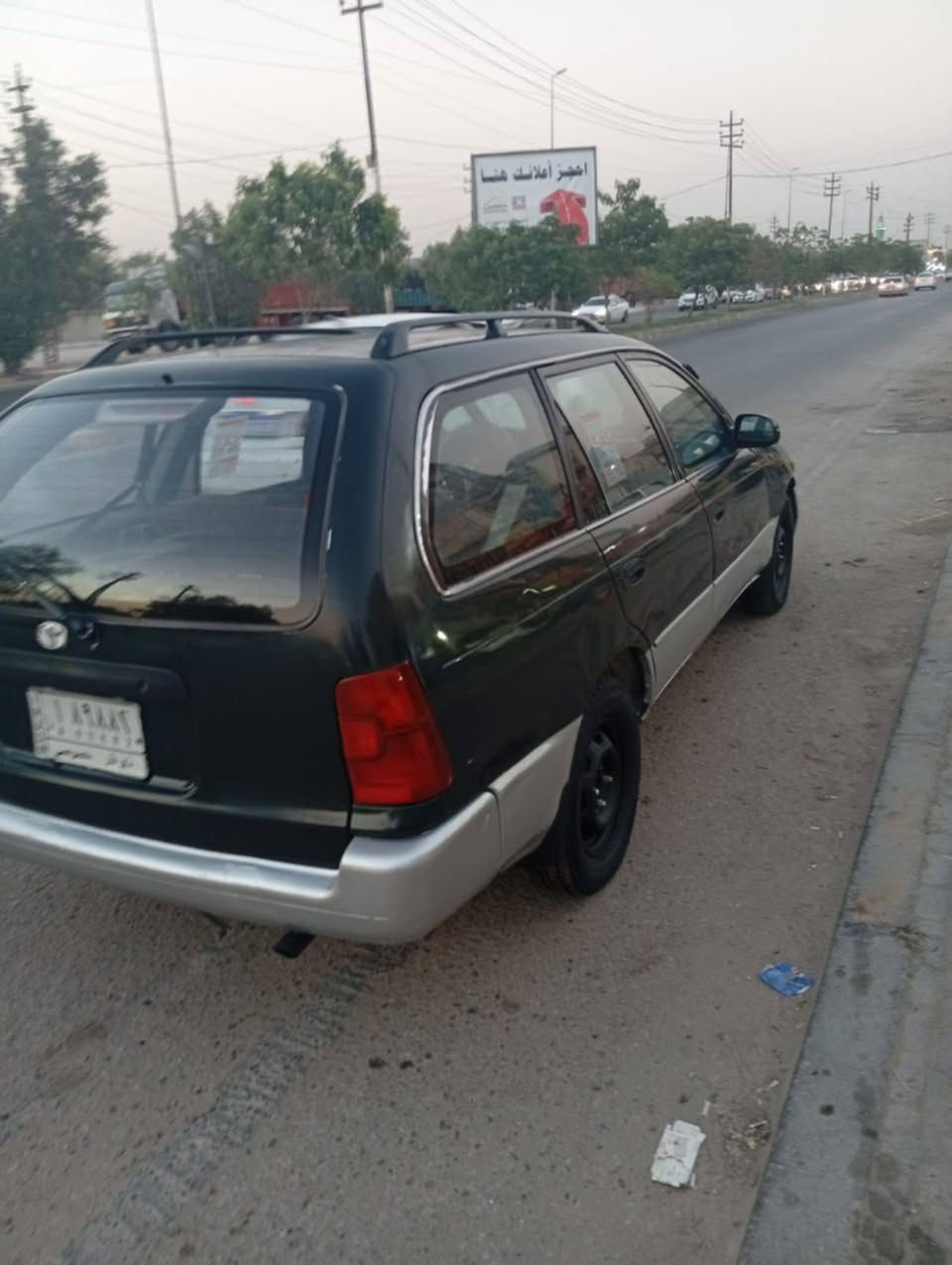 كورلا موديل 94 رقم ذي قار مشروع وطني سنويه صار سنه  مكفوله من الكص والنقل والاصوليات مكفوله من الضربه مصبوغه حزام فقط كير ومحرك جدد ع الشرط حداديه جديده تبريد عاطل غرفته حلوه وبلاديه تخم تاير جديد كهربائيات شغاله جام يصعد وينزل ماسحات زراكات كيجات كله شغاله مكان السياره نجف السعر 25ورقه وبيه مجال 
..
 ملاحظه المالك متوفي واهله موجدين بغداد اني ابيع هلموجود واقع حال اتكفل عن السرقه والطلب العشائر اقره المنشور عدل واتصل وبيك خير ودلل السياره اني مشريه ب42ورقه بس المالك مات واني مالي خلك افتر بلدوائر واسوي قسام شرعي ابيع هلموجود اتكفل عن السرقه والحرام لاسامح الله


**إذا كنت صاحب هذا الإعلان وتريد حذفه لأي سبب، رجاءا أرسل رسالة إلى الدعم الفني**
