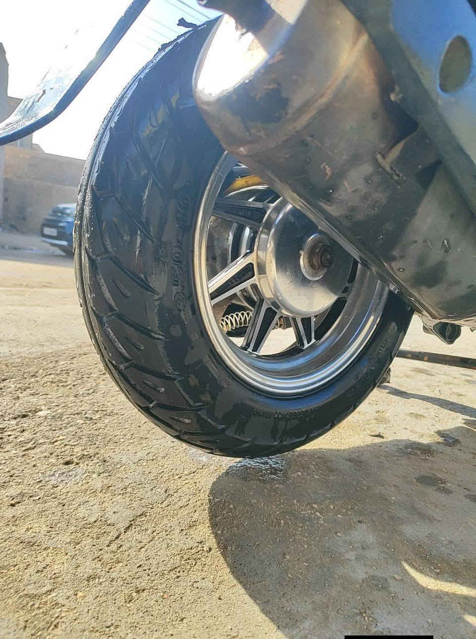 السلام عليكم دراجه ماكس للبيع مزوده وياله ماكينه 55 ويانا كلتشات امامي خلفي دراجه كامله اي نقص ما بيها سعر 550 بيها مجال قليل‏‪***********‬‏ مكاني كربلاء
