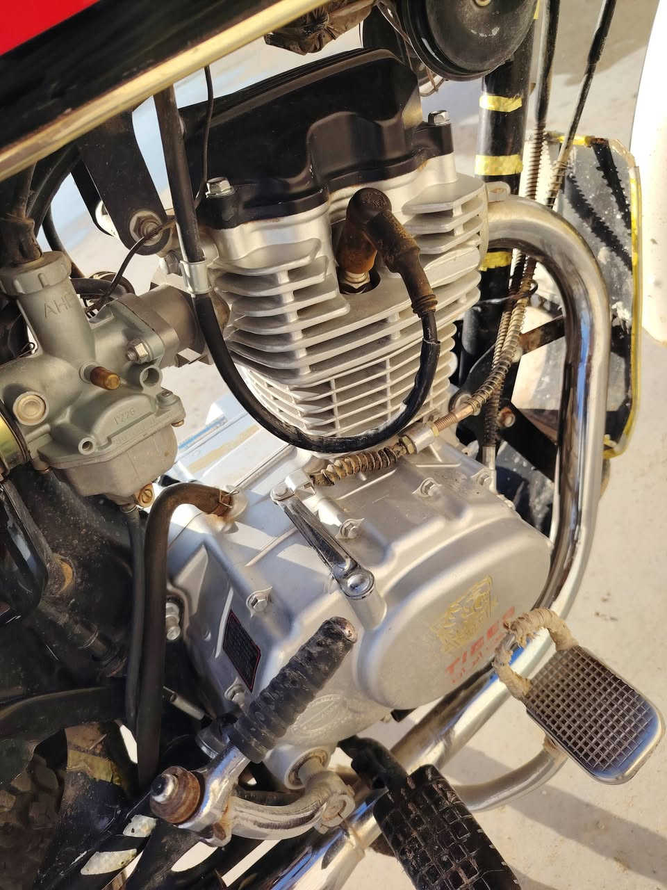 للبيع ماطور تايكر موديل 2020 شرط مامفتوح مكان ناحية برطله للإستفسار رقم *********** منفيس موجود سعر خاص
