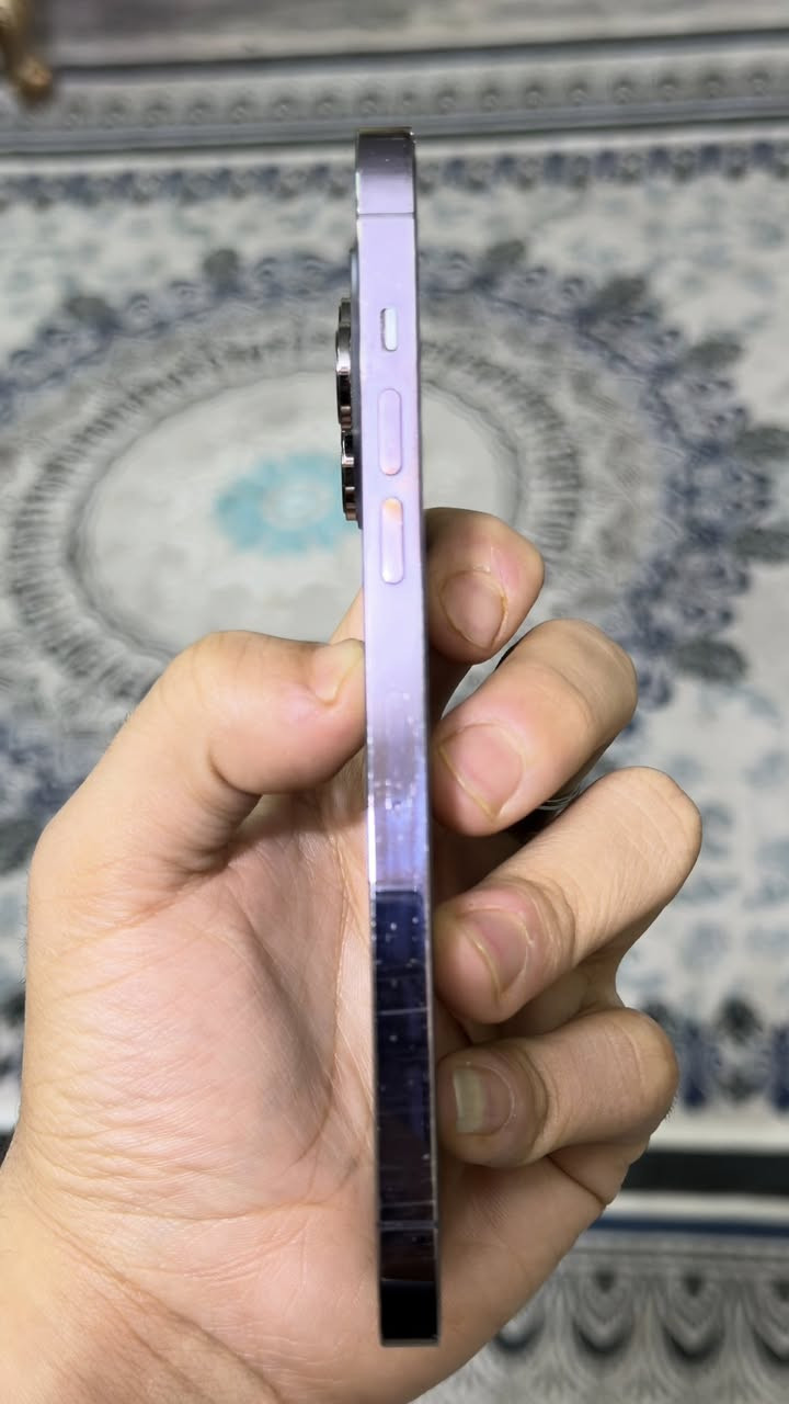 14 برو ماكس
بطارية 78
ذاكرة 256،
كلشي مامبدل بي
الصور واضحة كدامكم
***********
بغداد-مدينة الصدر
السعر :750 الف
