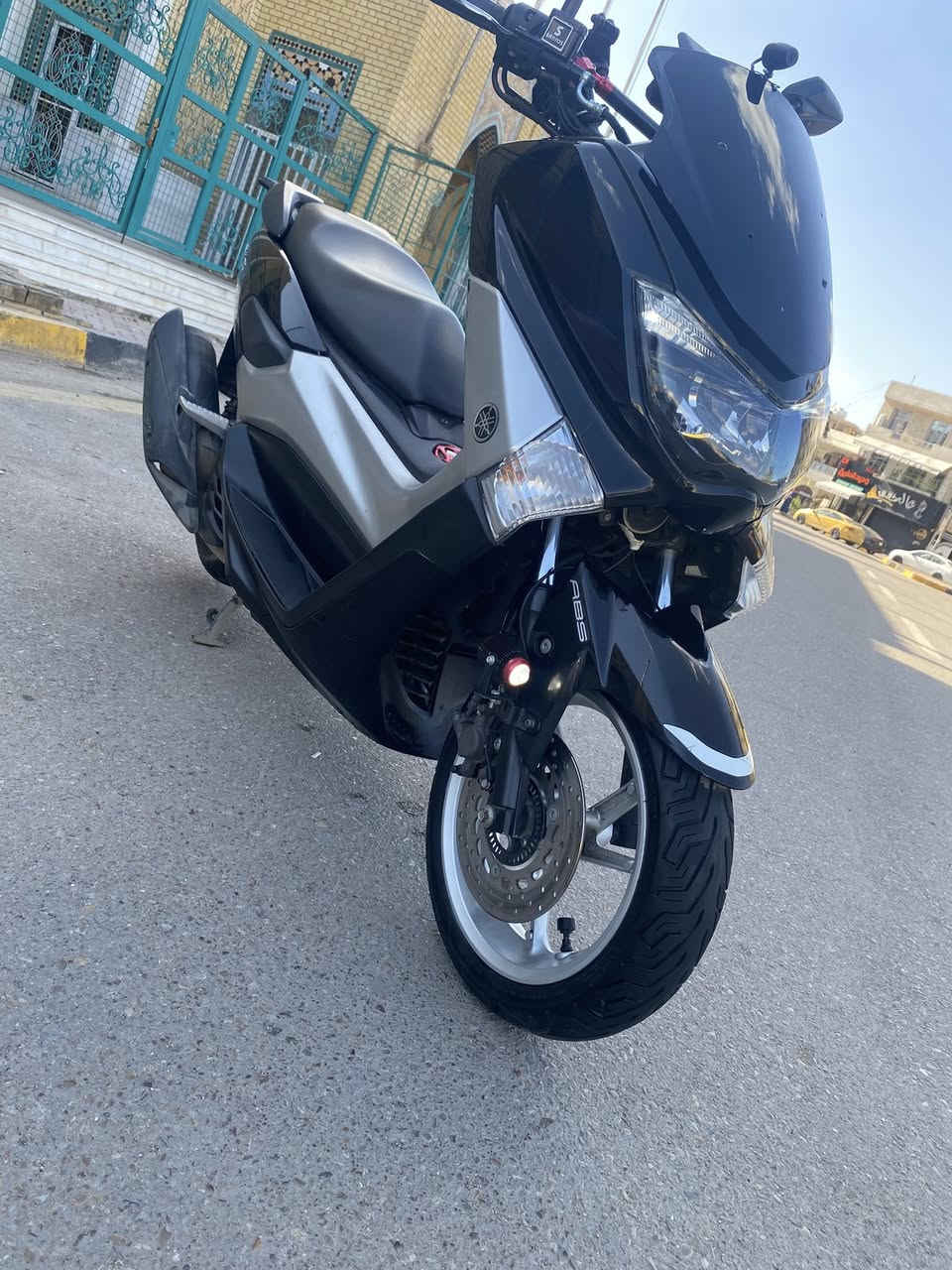 سلام عليكم NMAX موديل 2016 مال رمبة من قيس كراده جديده  نظام ABS ستيرن كامل رياضي  قبغ بانزين شاشة كامله كامرات عدد 2 فول وضوح وحساس تايرات ونظام كار بلاي وبيهه GPS تحديد مكان بلوجكتر عدد ثنين  شاشه مقياس دراجه  حراره  راديتر ومقياس فولتيه ومنفذ USB تخم تايرات جدد اصلي بانزين محسن دهن  امزويل دراجه خير من الله مكاني الاعظمية
***********
