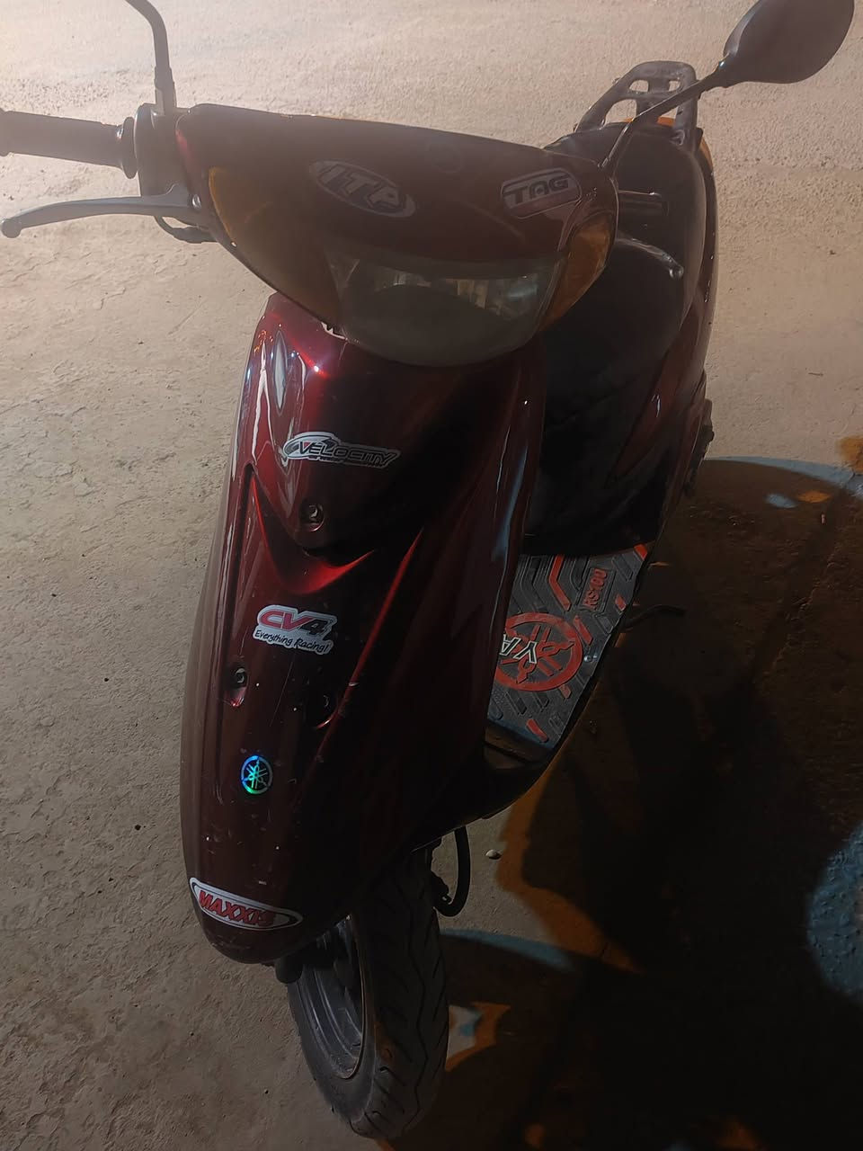 السلام عليكم دراجه عصفوريه مكينه اكسل كفاله  كل الكهربائيات شغاله نقصه فقط سلف  سعره ٢٥٠ وبي مجال بسيط مكاني بغداد الكاظميه رقم الهاتف ***********
