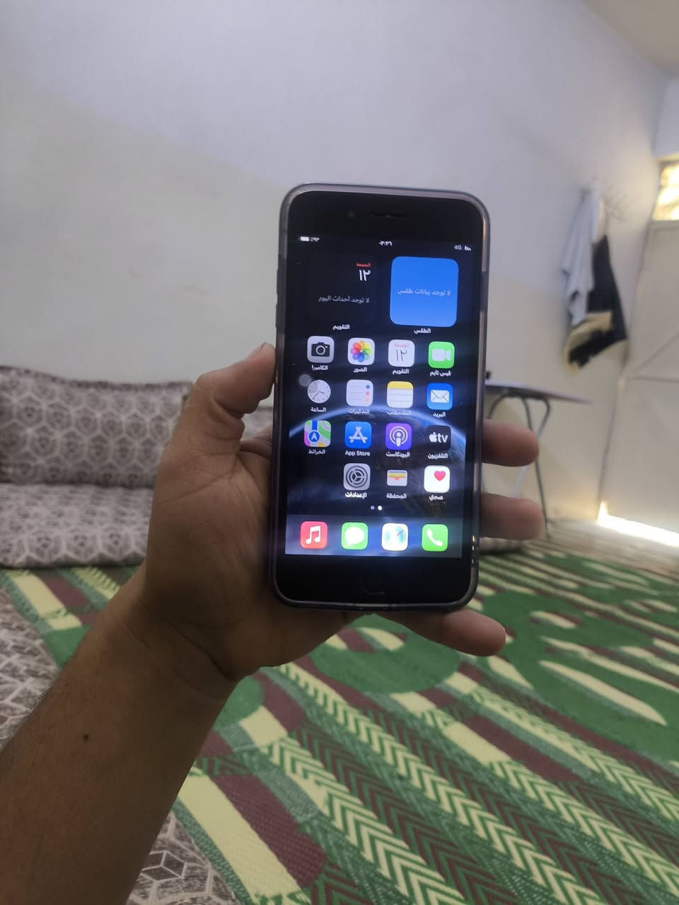 📱 iPhone 8 Plus
💾 الذاكرة: 64GB 🔋 البطارية: 74% (بلادي)

📋 مواصفات الجهاز: ✅ تك سيم شغال طبيعي ✅ الكامرة الخلفية شغالة وتصويرها طبيعي ✅ الصوت واضح ونظيف ✅ الهزاز شغال ✅ الواي فاي والشبكة شغالات طبيعي

⚠️ يطلع فشل عند الاتصال ⚠️ كامرة السيلفي ما تشتغل ⚠️ الشاشة مبدلة وبيها رطوبة خفيفة جداً من الجوه (ما مأثرة على الاستخدام) ⚠️ الدكمة الرئيسية ما تشتغل ⚠️ الظهر مكسور وما مأثر على عمل الجهاز

💰 السعر: 60 ألف دينار

📍 الموقع: موصل - الأيسر

📞 للتواصل: *********** أو مراسلة خاص
