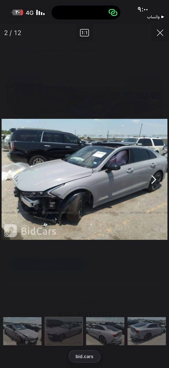 كيا k5 جيتي لاين موديل 2021 ماشية 84 الف km
4 سلندر تيربو، سعة 1.6 لتر (1.6L Turbo)
 القوة الحصانية: 180 حصان.
 عزم الدوران: 264 نيوتن/متر.
 ناقل الحركة: أوتوماتيك من 8 سرعات.
 معدل استهلاك الوقود: ممتاز واقتصادي جداً.
مصابيح أمامية LED بالكامل مع إضاءة النهار (DRL) الشهيرة التي تأتي على شكل "تخطيط قلب"
مقاعد وستيرن رياضي وشاشة وسطية تعمل باللمس مقاس 8 إنش
 نظام تجنب الاصطدام الأمامي مع الكشف عن المشاة (FCA).
 نظام المساعدة على البقاء في المسار (LKA) وتتبع المسار (LFA).
 نظام مراقبة النقاط العمياء (Blind-Spot Collision-Avoidance Assist).
 التنبيه من حركة المرور الخلفية (RCCA).
 كاميرا خلفية عالية الدقة مع خطوط توجيهية ديناميكية.
 ونظام تنبيه السائق***********
