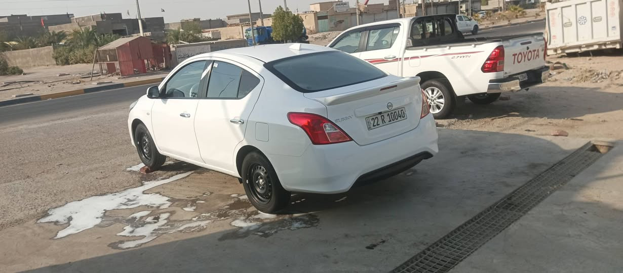 نيسان صني موديل 24 كفاله 
ماشيه 90الف البيع فقط ***********البصره الزبير 
السعر 117$
