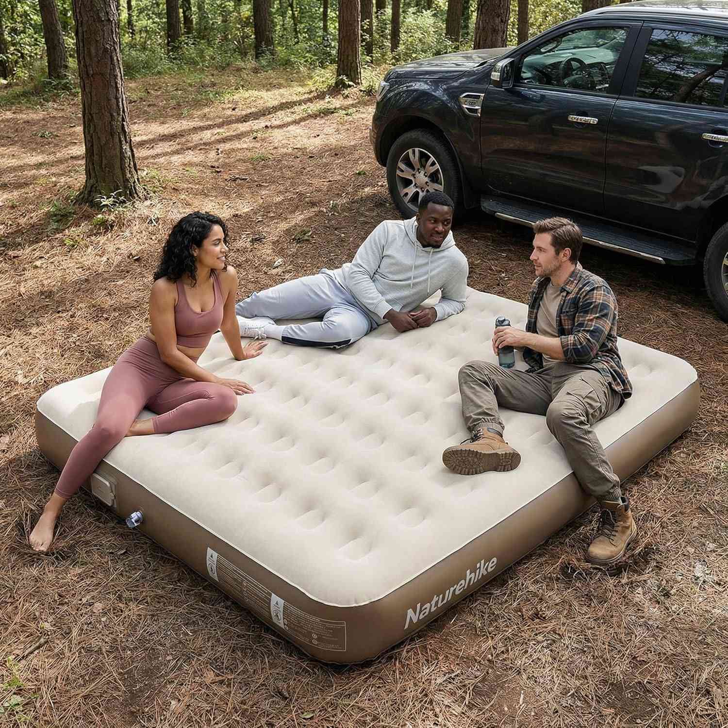 دوشك نفرين نفخ ذاتي شحن تايبسي من ماركه نايجر 
القياس ٢٠٠ س م في ١٤٥
الحجز خاص او واتساب ***********
