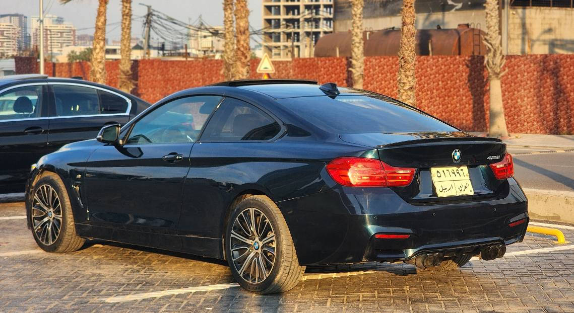 Bmw 2016 428i ful ful 
٣ پارچة بوياغ بئ ژوري و بئ ارباك 
فول فول سماعة هامن كاردون و ٥ كاميرة داتاشو رادار 
M پاكيج بيلادي

سعر ١٦٩ ورقة
*********** أربيل, العراق
