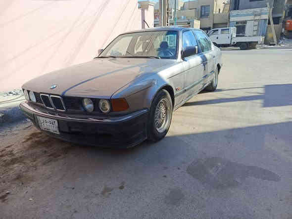 السلام عليكم BM موديل ١٩٩١ حجم 735i كير           اوتوماتيك رقم انبار مشروع وطني يرادلها ترتيبات وملاحظات للاستفسار *********** السعر 37
