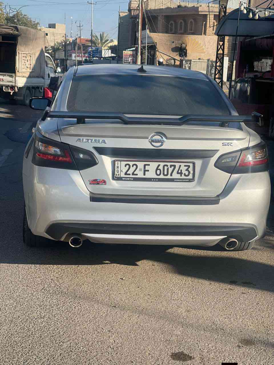 السلام عليكم
ألتيما 2017 SR

كير.محرك.صدر.تايرات .باتري.دهن گير جديد

السياره مايعوزها برغي كلها شرط

رقم اربيل الجديد سنويه وهزة جديدة

حادثها قطعة وحده تبديل بنيد فقط بدون دواخل

صور الحادث ورقم الشاصي بلمنشور

عنوان لسياره تكريت
***********

السعر135
