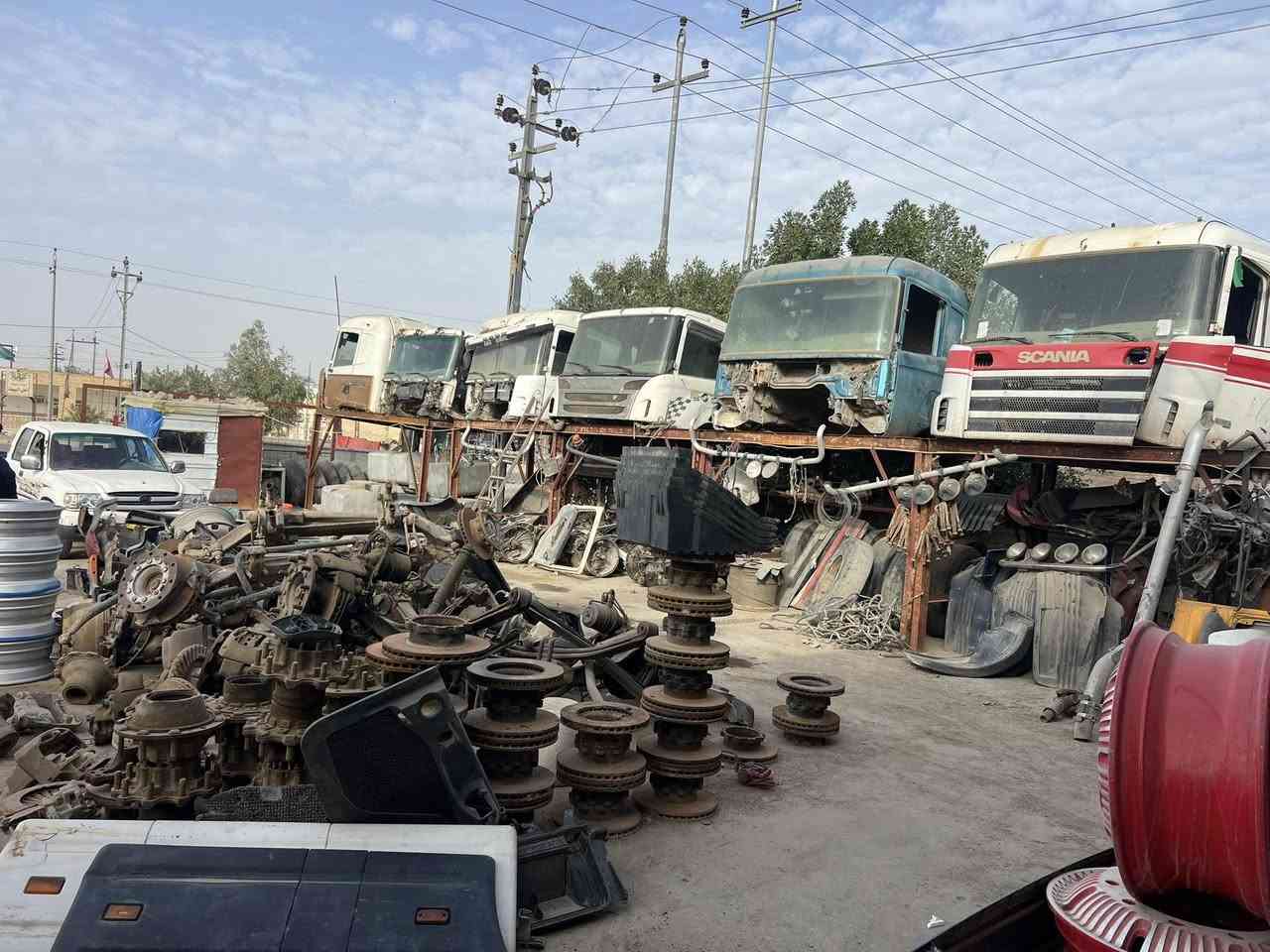 يتوفر قطع غيار سكانيه  كراج الانوار التفصيخ سكانيه العنوان ناصريه تقاطع السجن الاصلاحي  الاستفسار *********** او ***********
