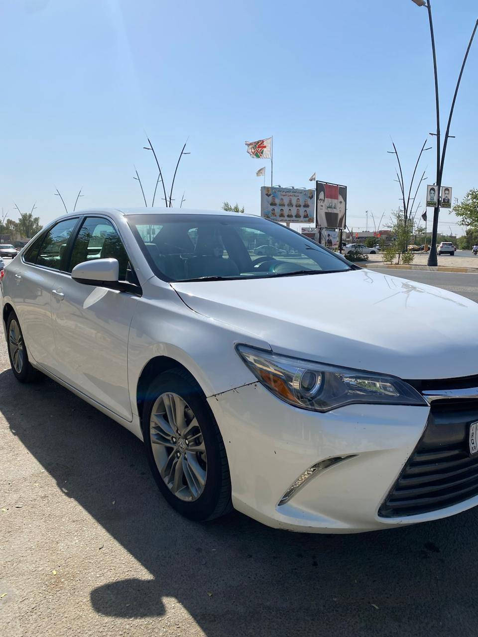 السلام عليكم 
للبيع 
كامري موديل 2017 مواصفات LE رقم سليمانيه دولي باسم البايع شرط التحويل والوكاله 
السياره كلين بدون صبغ 
نظيفه مالت بيت السياره بعدها على وضع الشركه 
صور الشاصي والضرر مرفق بالمنشور 
السعر 170 وبيها مجال 
عنوان السياره قضاء الحويجه 
خاص ما اجاوب 
للاستفسار الاتصال على الرقم التالي 
‏‪0780 403 4387‬‏
